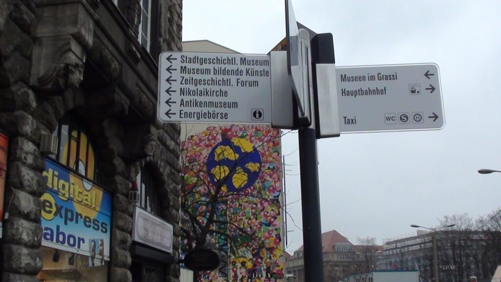 Leipzig- İstasyondan İlk Bakış