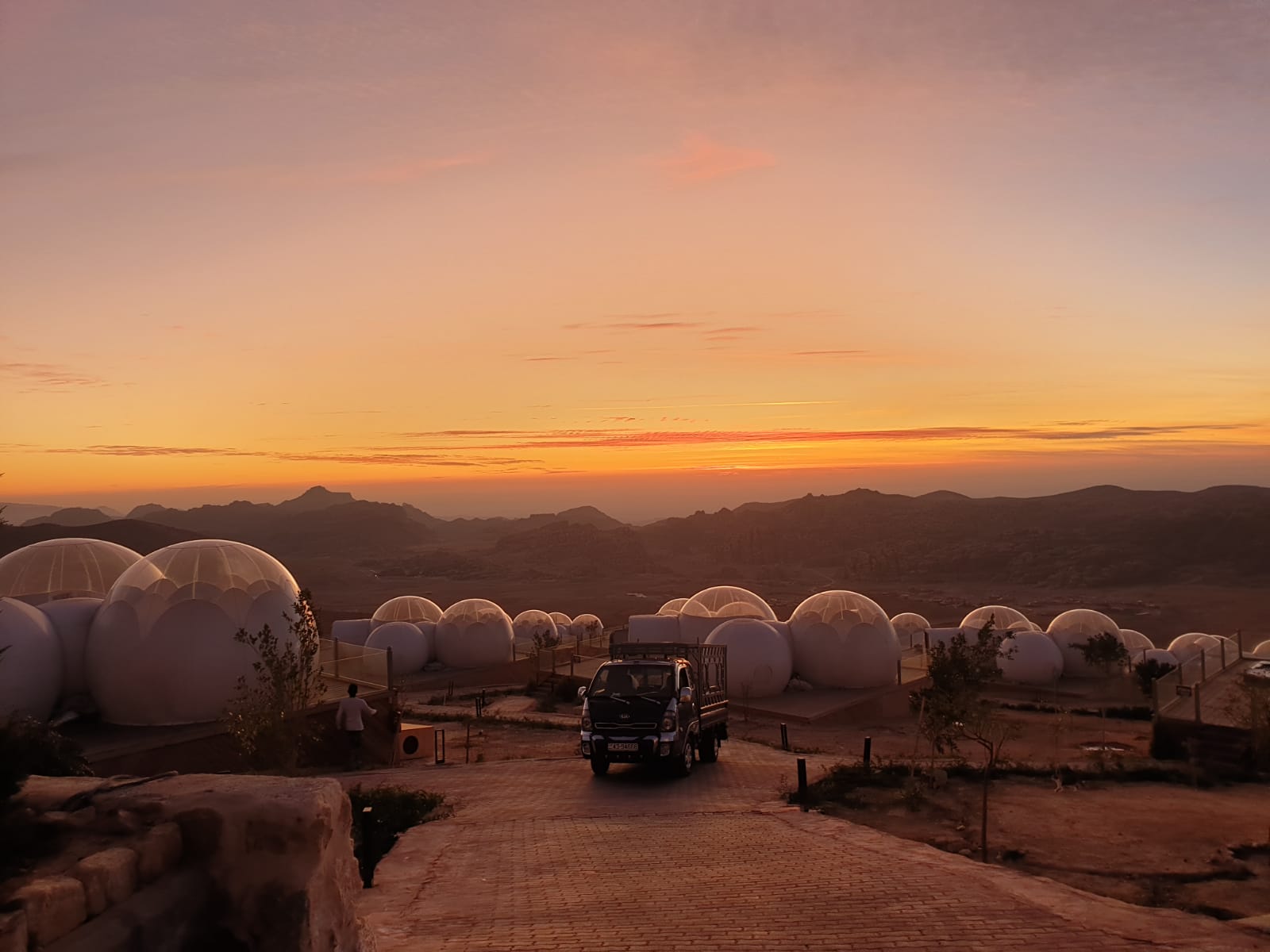 Petra Bubble Hotel Günbatımı