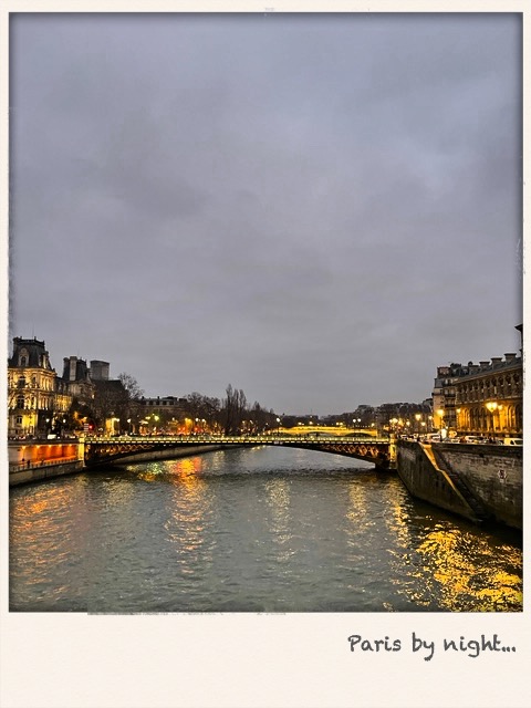 Paris ben geldim.